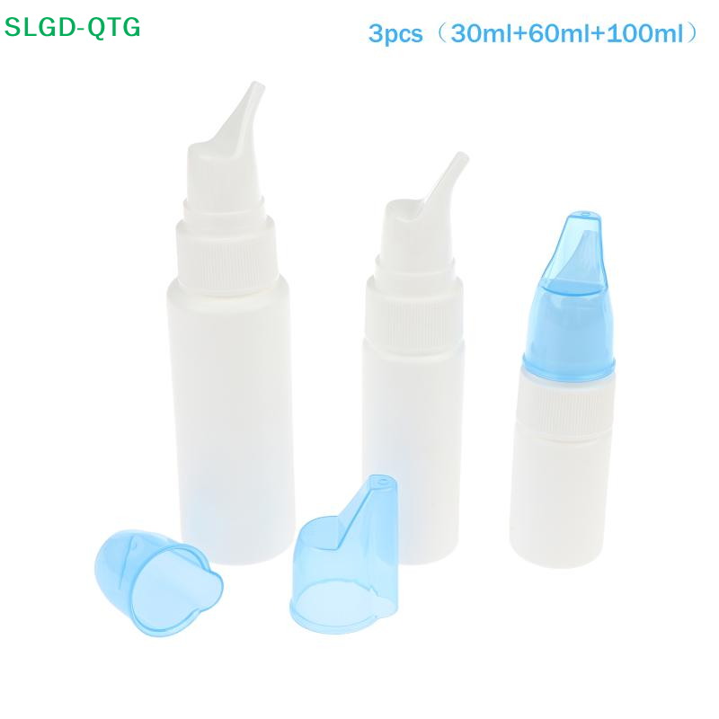 Misting Bottle Fine - NEW 3Pcs Nasal Irrigator Nose Wash