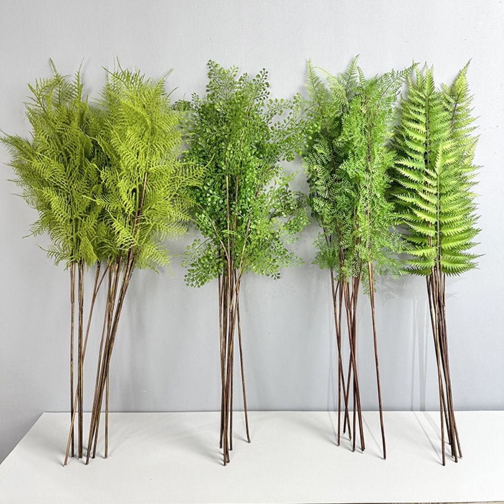 Sphagnum Moss Dry - Realistic Artificial Fern Plant Branches Handmade