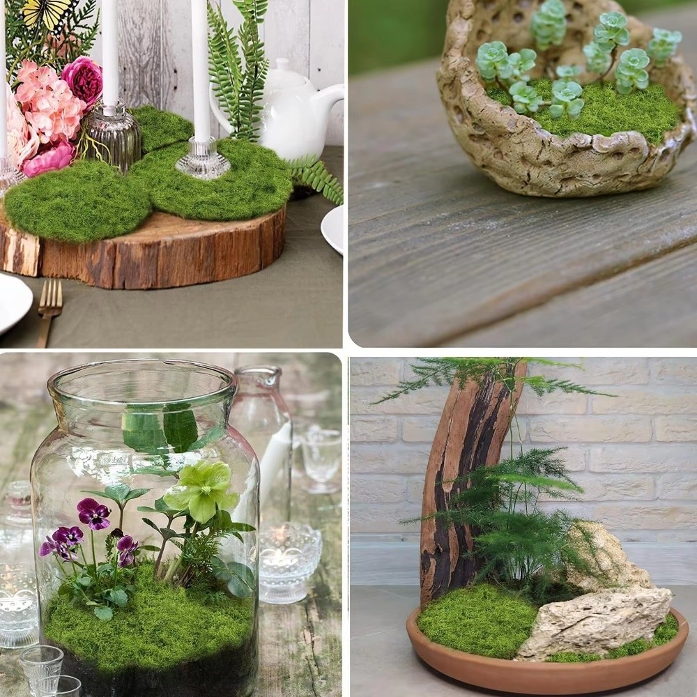DIY Artificial Grass Rug Durab - Sphagnum Moss Dry 评论和价格