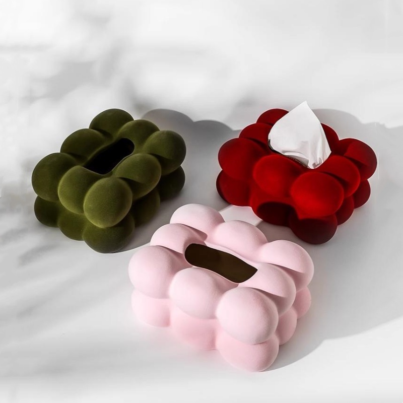 Flocked Tissue Box Geometrical - Agar Tissue Culture 评论和价格