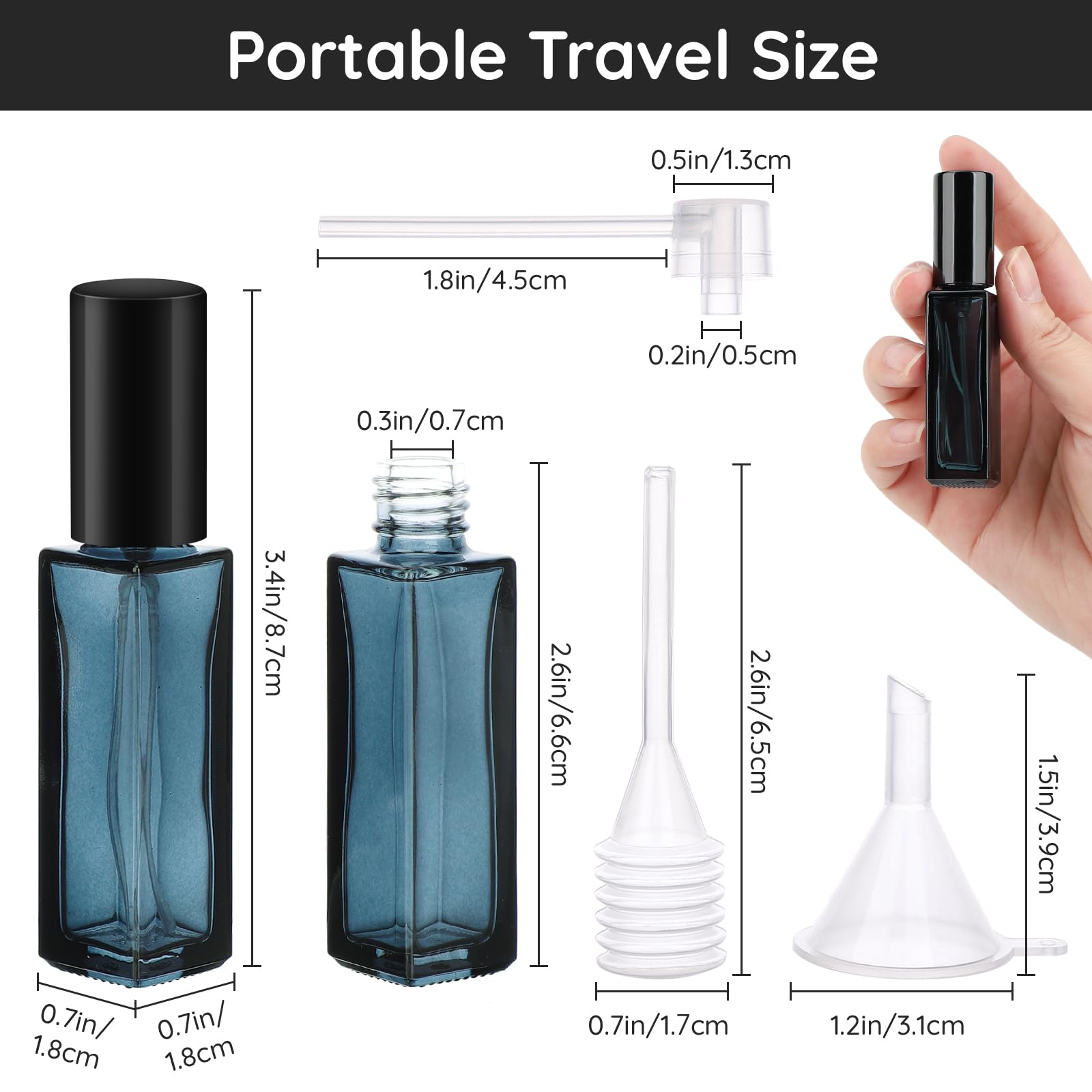 10pcs Perfume Bottle Spray Emp - Misting Bottle Fine 评论和价格