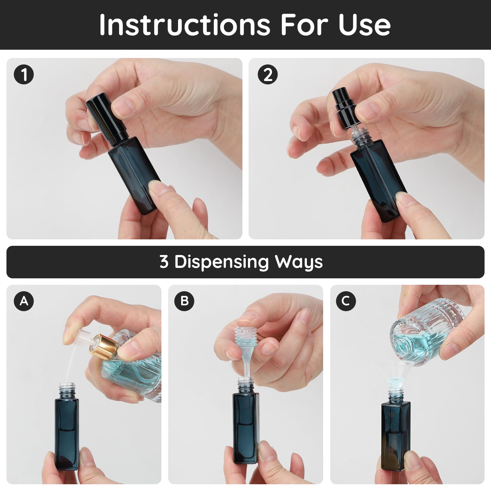 10pcs Perfume Bottle Spray Emp - Misting Bottle Fine 评论和价格