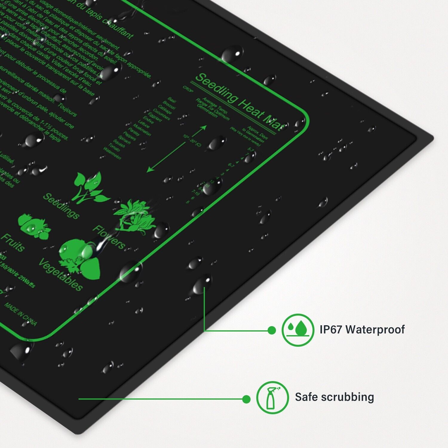 LERWAY 21W Seedling Heating Ma - Heat Mat Seedling 评论和价格