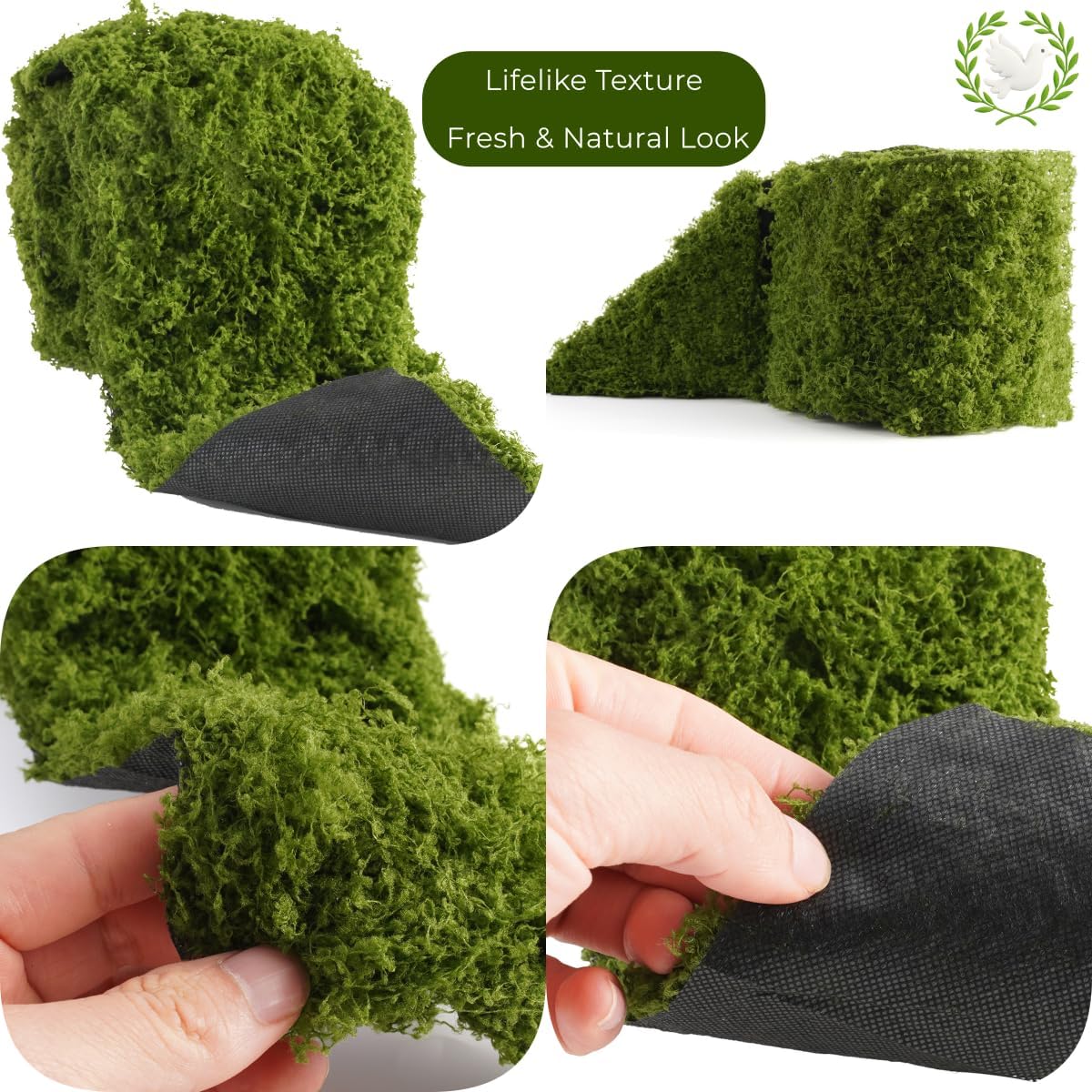 Artificial Moss Table Runner D - Sphagnum Moss Dry 评论和价格