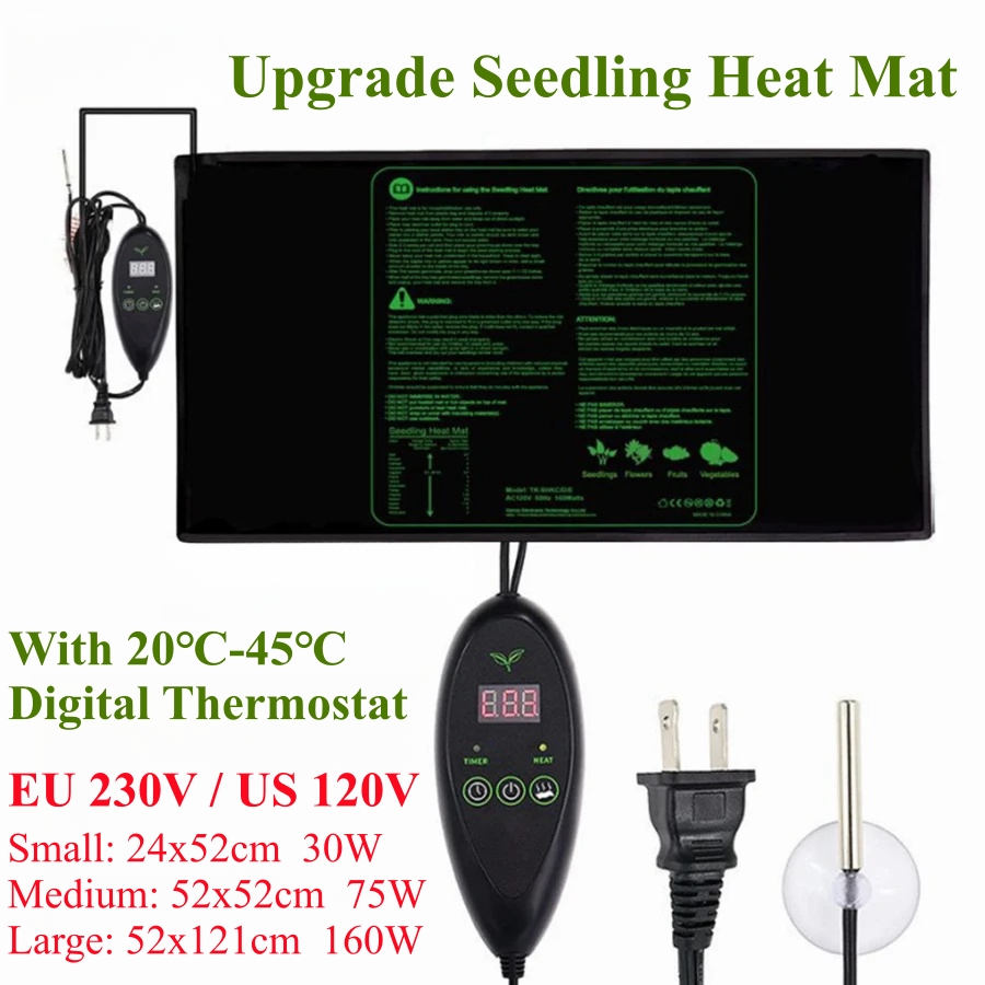 3 Sizes Upgrade Seedling Heat  - Heat Mat Seedling 评论和价格
